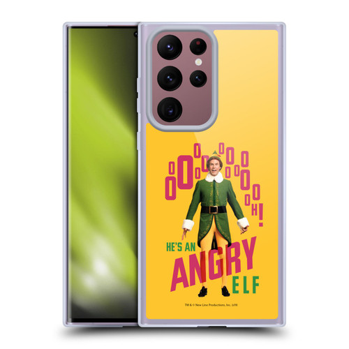 Elf Movie Graphics 2 Angry Elf Soft Gel Case for Samsung Galaxy S22 Ultra 5G