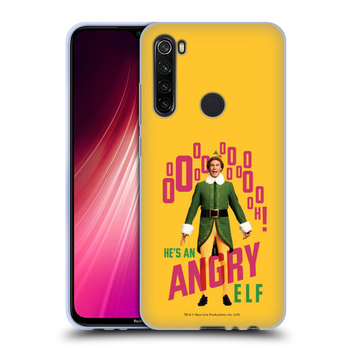 Elf Movie Graphics 2 Angry Elf Soft Gel Case for Xiaomi Redmi Note 8T