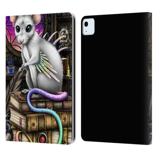 Sarah Richter Animals Alchemy Magic Rat Leather Book Wallet Case Cover For Apple iPad Air 2020 / 2022