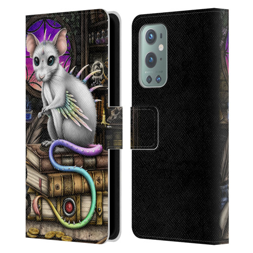Sarah Richter Animals Alchemy Magic Rat Leather Book Wallet Case Cover For OnePlus 9