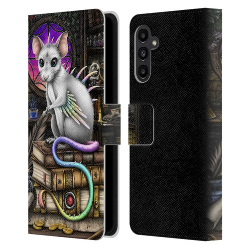 Sarah Richter Animals Alchemy Magic Rat Leather Book Wallet Case Cover For Samsung Galaxy A13 5G (2021)