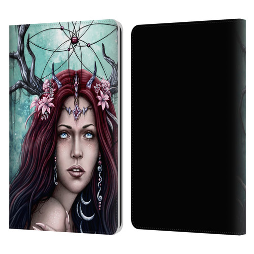 Sarah Richter Fantasy Fairy Girl Leather Book Wallet Case Cover For Amazon Kindle Paperwhite 1 / 2 / 3