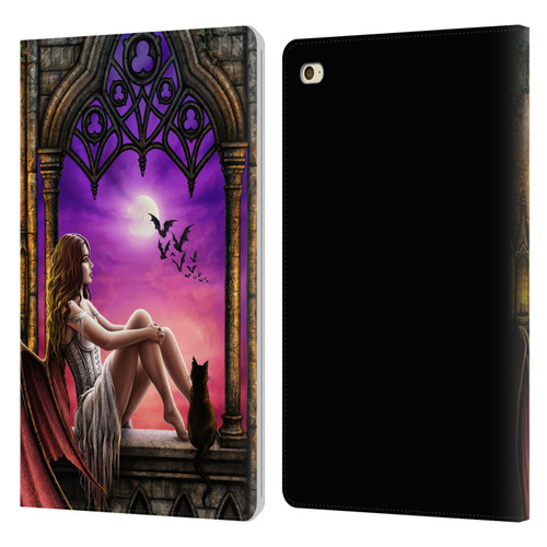 Sarah Richter Fantasy Demon Vampire Girl Leather Book Wallet Case Cover For Apple iPad mini 4