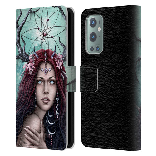 Sarah Richter Fantasy Fairy Girl Leather Book Wallet Case Cover For OnePlus 9