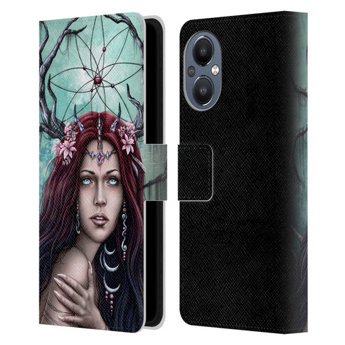 Sarah Richter Fantasy Fairy Girl Leather Book Wallet Case Cover For OnePlus Nord N20 5G