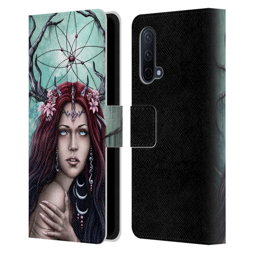 Sarah Richter Fantasy Fairy Girl Leather Book Wallet Case Cover For OnePlus Nord CE 5G
