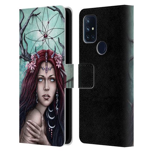 Sarah Richter Fantasy Fairy Girl Leather Book Wallet Case Cover For OnePlus Nord N10 5G