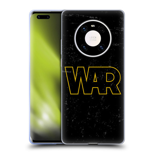 War Graphics Logo Soft Gel Case for Huawei Mate 40 Pro 5G