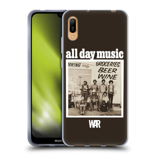 War Graphics All Day Music Album Soft Gel Case for Huawei Y6 Pro (2019)