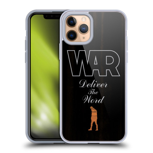 War Graphics Deliver The World Soft Gel Case for Apple iPhone 11 Pro