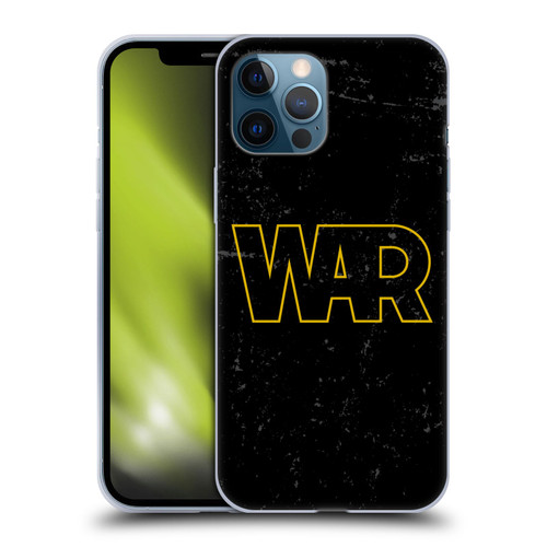 War Graphics Logo Soft Gel Case for Apple iPhone 12 Pro Max