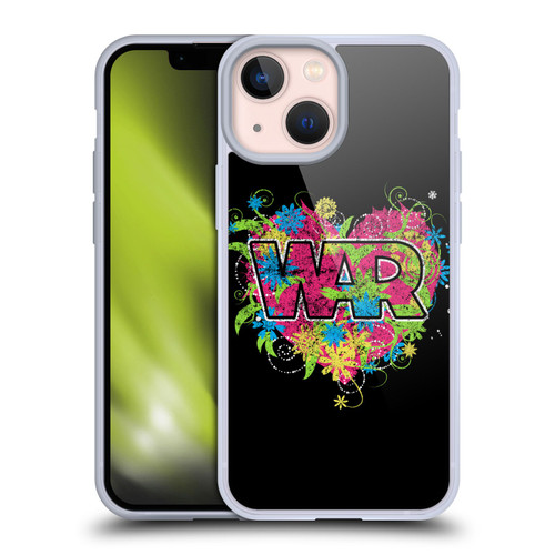 War Graphics Heart Logo Soft Gel Case for Apple iPhone 13 Mini