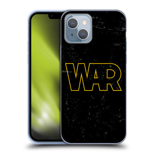 War Graphics Logo Soft Gel Case for Apple iPhone 14