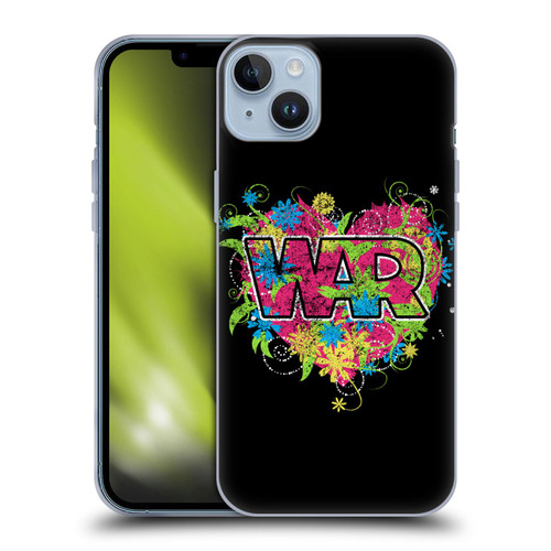 War Graphics Heart Logo Soft Gel Case for Apple iPhone 14 Plus