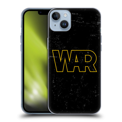 War Graphics Logo Soft Gel Case for Apple iPhone 14 Plus