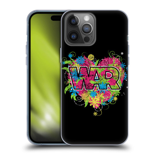 War Graphics Heart Logo Soft Gel Case for Apple iPhone 14 Pro Max
