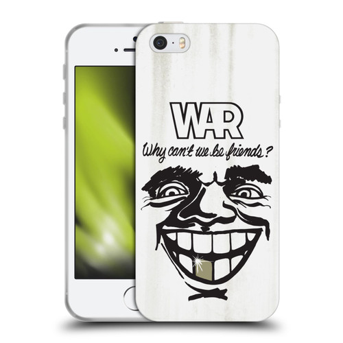 War Graphics Friends Art Soft Gel Case for Apple iPhone 5 / 5s / iPhone SE 2016