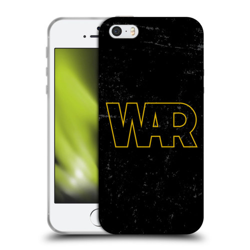 War Graphics Logo Soft Gel Case for Apple iPhone 5 / 5s / iPhone SE 2016