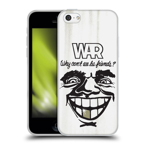 War Graphics Friends Art Soft Gel Case for Apple iPhone 5c