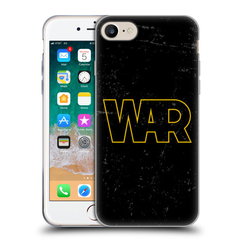 War Graphics Logo Soft Gel Case for Apple iPhone 7 / 8 / SE 2020 & 2022