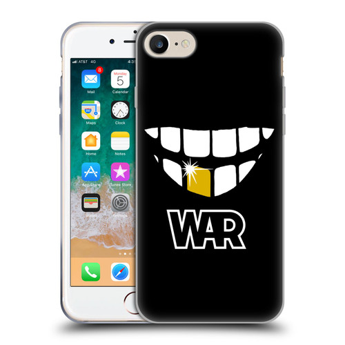 War Graphics Why Can't We Be Friends? Soft Gel Case for Apple iPhone 7 / 8 / SE 2020 & 2022