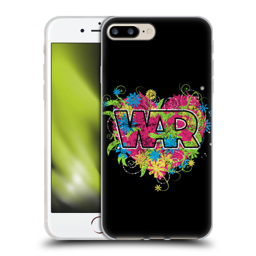 War Graphics Heart Logo Soft Gel Case for Apple iPhone 7 Plus / iPhone 8 Plus
