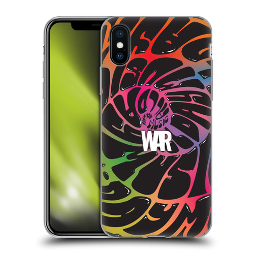 War Graphics All Day Colorful Soft Gel Case for Apple iPhone X / iPhone XS