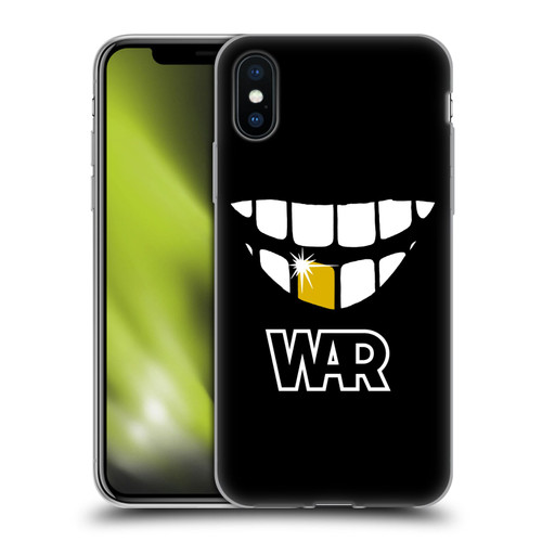 War Graphics Why Can't We Be Friends? Soft Gel Case for Apple iPhone X / iPhone XS