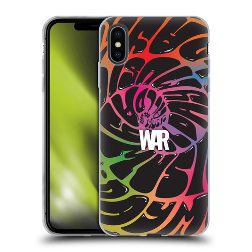 War Graphics All Day Colorful Soft Gel Case for Apple iPhone XS Max