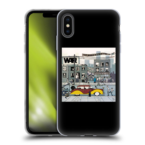 War Graphics The World Is A Ghetto Album Soft Gel Case for Apple iPhone XS Max