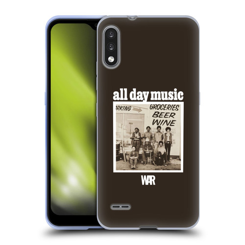 War Graphics All Day Music Album Soft Gel Case for LG K22