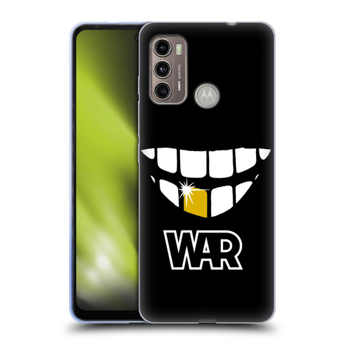 War Graphics Why Can't We Be Friends? Soft Gel Case for Motorola Moto G60 / Moto G40 Fusion