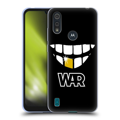 War Graphics Why Can't We Be Friends? Soft Gel Case for Motorola Moto E6s (2020)