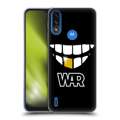 War Graphics Why Can't We Be Friends? Soft Gel Case for Motorola Moto E7 Power / Moto E7i Power