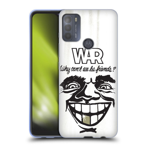 War Graphics Friends Art Soft Gel Case for Motorola Moto G50