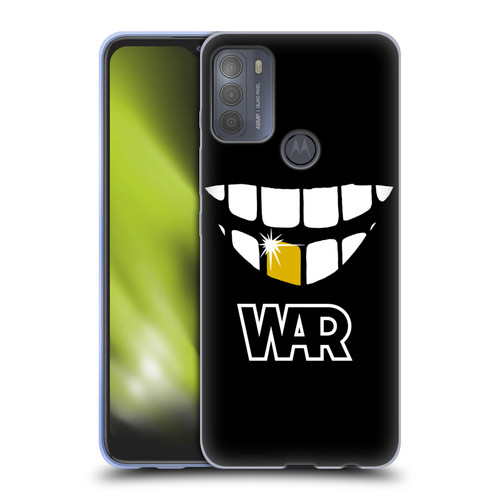 War Graphics Why Can't We Be Friends? Soft Gel Case for Motorola Moto G50