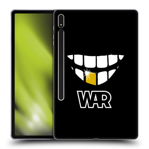 War Graphics Why Can't We Be Friends? Soft Gel Case for Samsung Galaxy Tab S8 Plus
