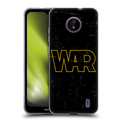 War Graphics Logo Soft Gel Case for Nokia C10 / C20