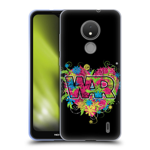 War Graphics Heart Logo Soft Gel Case for Nokia C21