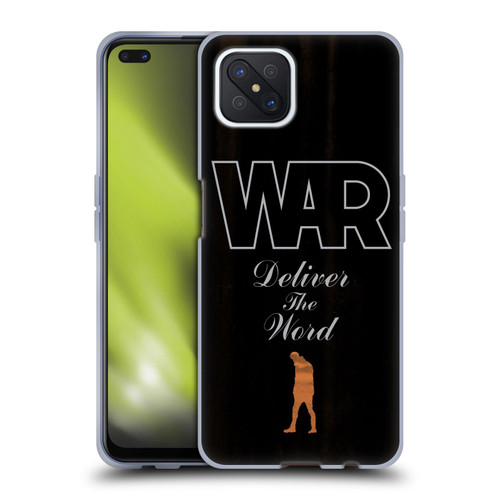 War Graphics Deliver The World Soft Gel Case for OPPO Reno4 Z 5G