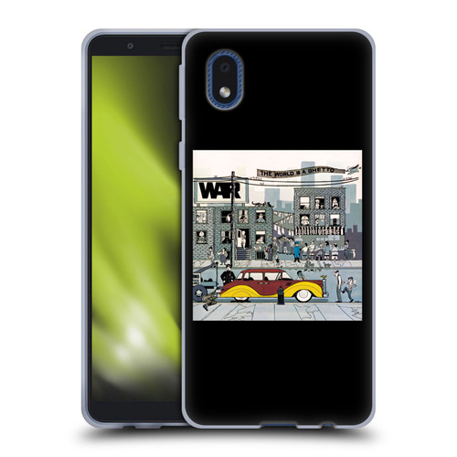 War Graphics The World Is A Ghetto Album Soft Gel Case for Samsung Galaxy A01 Core (2020)