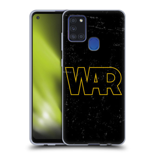 War Graphics Logo Soft Gel Case for Samsung Galaxy A21s (2020)