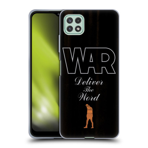 War Graphics Deliver The World Soft Gel Case for Samsung Galaxy A22 5G / F42 5G (2021)