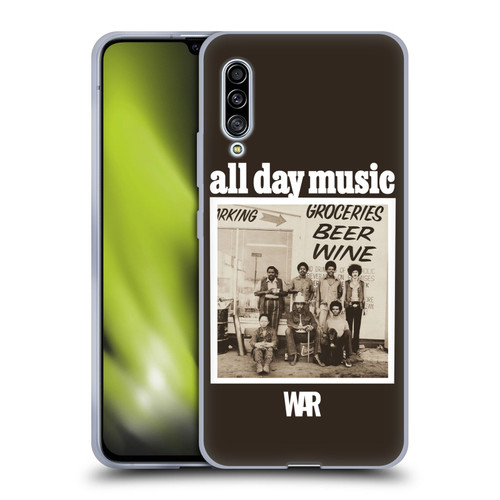 War Graphics All Day Music Album Soft Gel Case for Samsung Galaxy A90 5G (2019)