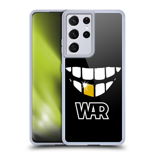 War Graphics Why Can't We Be Friends? Soft Gel Case for Samsung Galaxy S21 Ultra 5G