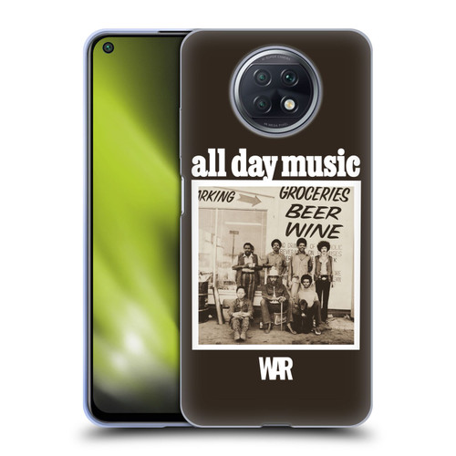 War Graphics All Day Music Album Soft Gel Case for Xiaomi Redmi Note 9T 5G