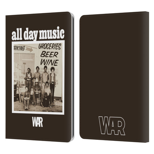 War Graphics All Day Music Album Leather Book Wallet Case Cover For Amazon Kindle Paperwhite 1 / 2 / 3