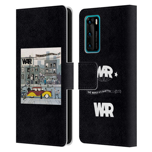War Graphics The World Is A Ghetto Album Leather Book Wallet Case Cover For Huawei P40 5G