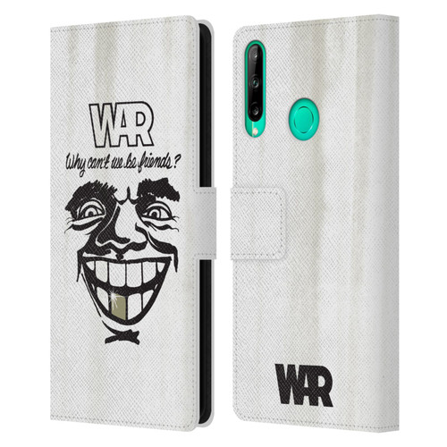 War Graphics Friends Art Leather Book Wallet Case Cover For Huawei P40 lite E