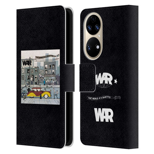 War Graphics The World Is A Ghetto Album Leather Book Wallet Case Cover For Huawei P50
